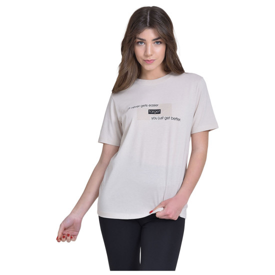 Target Γυναικεία κοντομάνικη μπλούζα T-Shirt Single Jersey "Better"